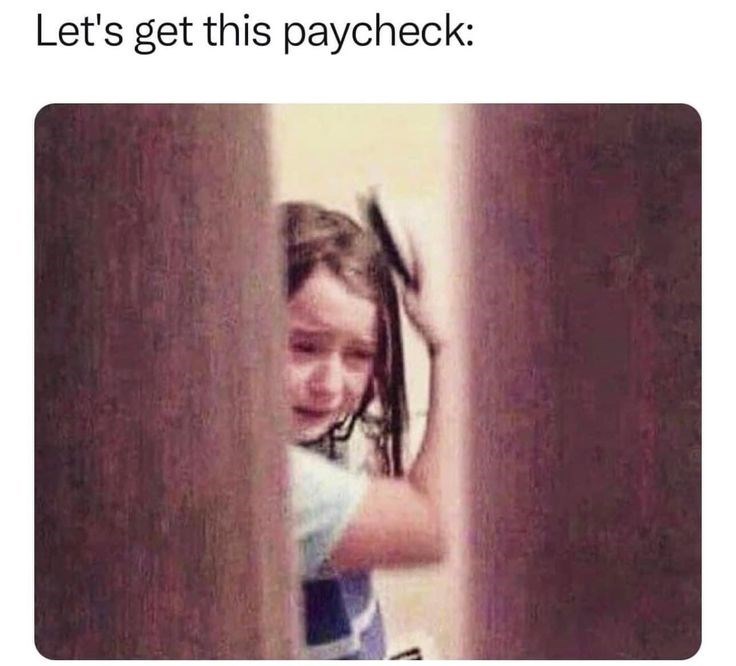 Let's get this paycheck: