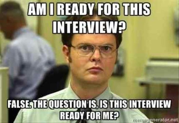 AM I READY FOR THIS INTERVIEW? FALSE; THE QUESTION IS, IS THIS INTERVIEW READY FOR ME? momogenerator.net