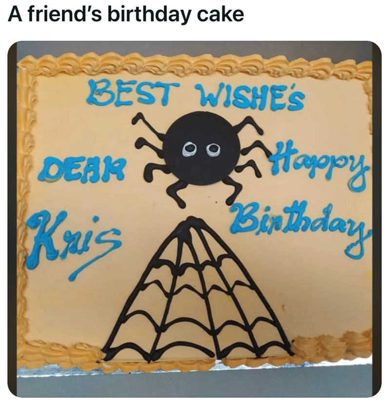 A friend's birthday cake BEST WISHES DEAR Kris 00 Happy Birthday