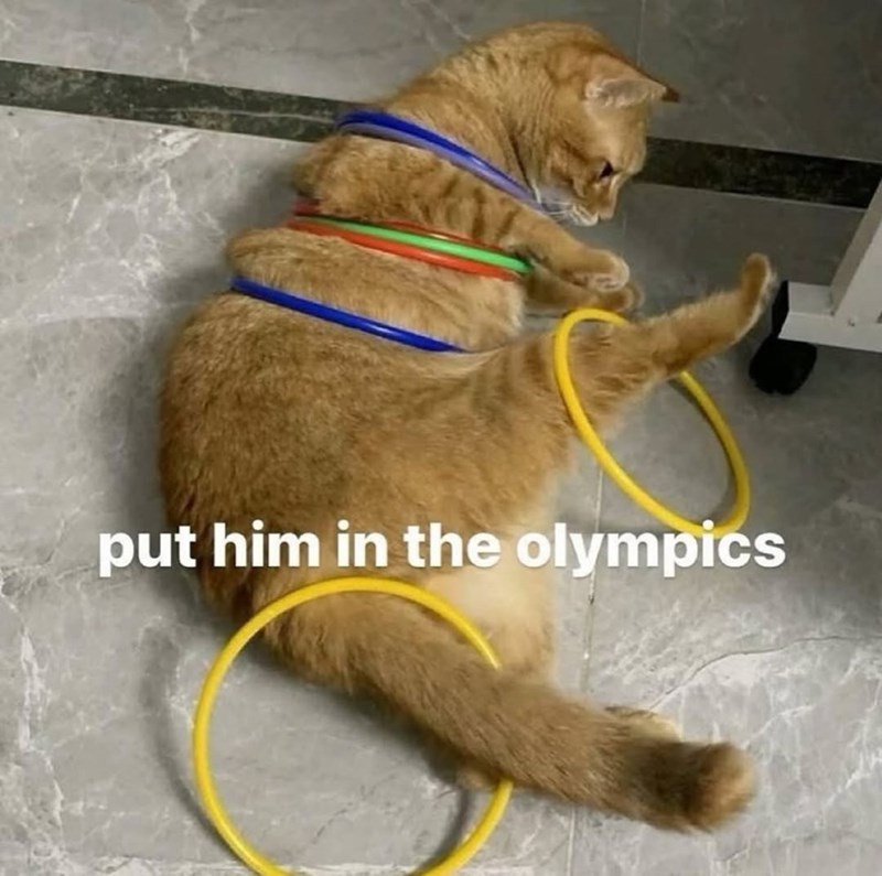 put him in the olympics