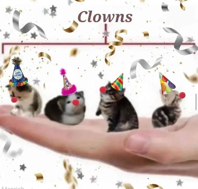 HAPPY BIRTHDAY Monrich Clowns