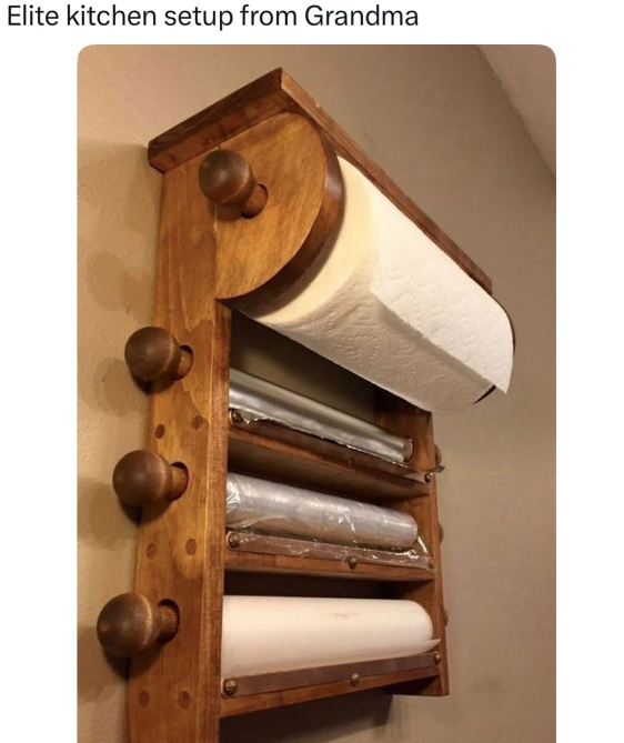 Elite kitchen setup from Grandma