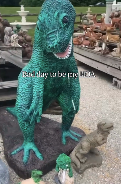 Bad day to be my HOA