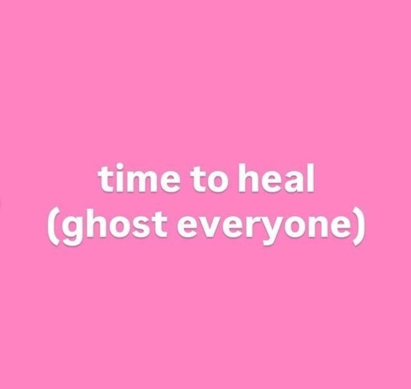 time to heal (ghost everyone)