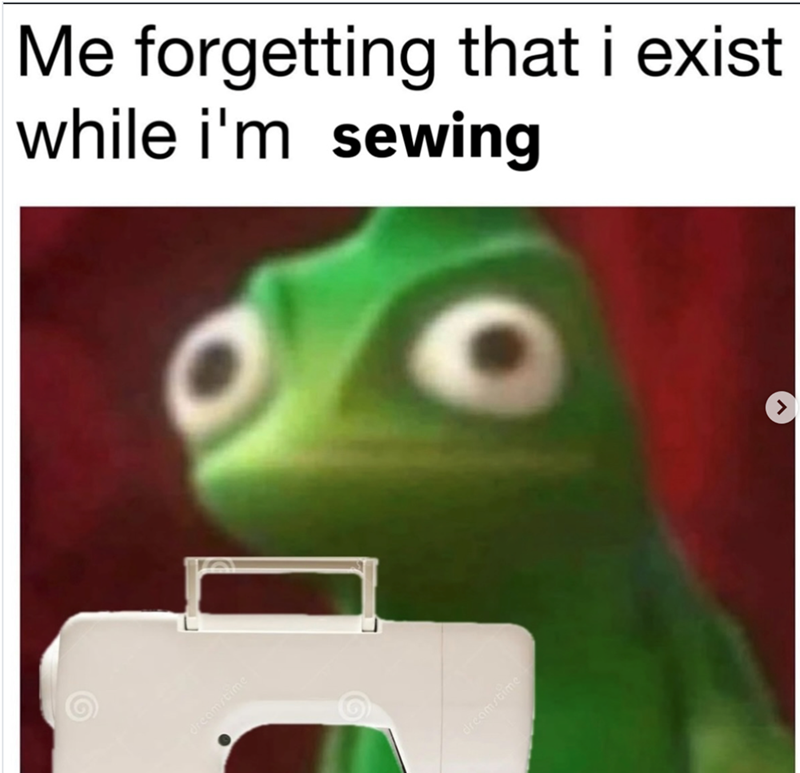 Me forgetting that i exist while i'm sewing O dreamstime dreamstime