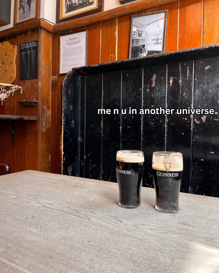 MC& SONS ACADEMY RULES TEOT 3 32008 me n u in another universe. INNESS GUINNESS