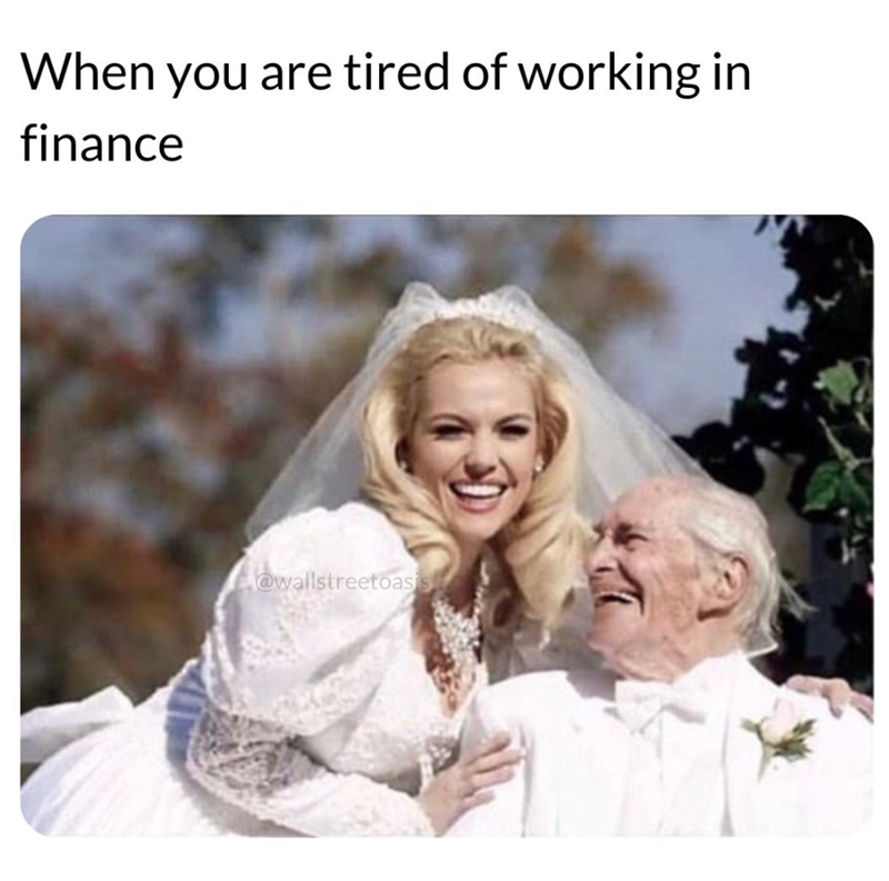 When you are tired of working in finance @wallstreetoasis