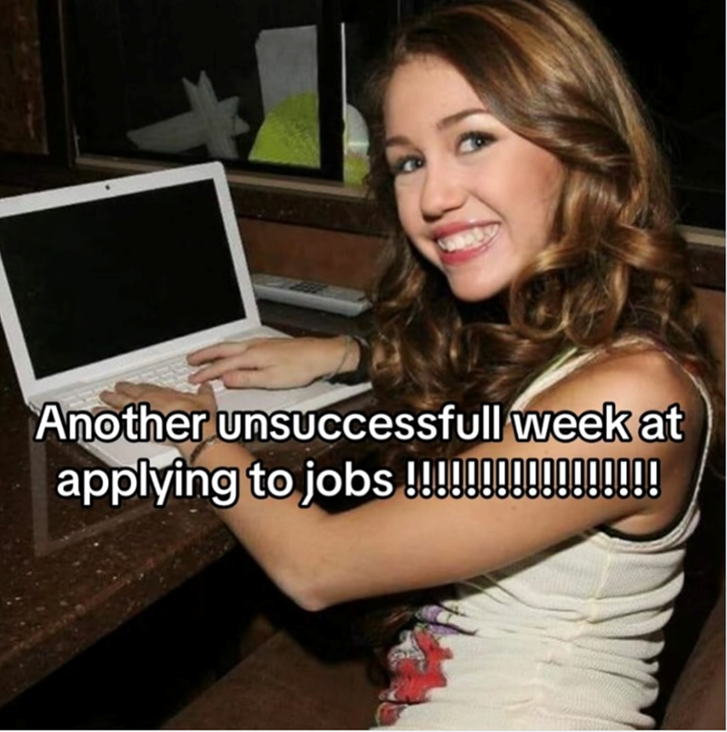 Another unsuccessfull week at applying to jobs!!!!!