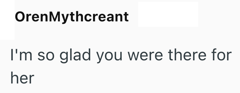 OrenMythcreant I'm so glad you were there for her