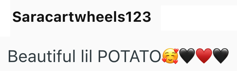 Saracartwheels123 Beautiful lil POTATO