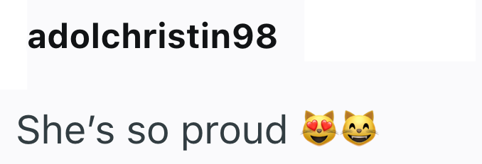 adolchristin98 She's so proud