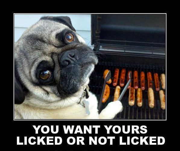 YOU WANT YOURS LICKED OR NOT LICKED