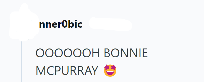 nnerobic OOOOOOH BONNIE MCPURRAY