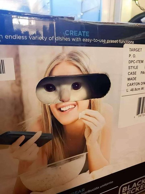 M CREATE endless variety of dishes with easy-to-use preset functions TARGET distribución uniforme IDEAR P. O. DPC-ITEM STYLE CASE PAG MADE CARTON DIM L: 48.8cm W: BLACK FCKE 39724