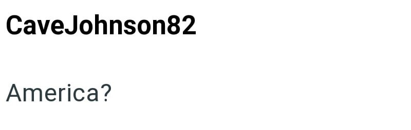 Cave Johnson82 America?