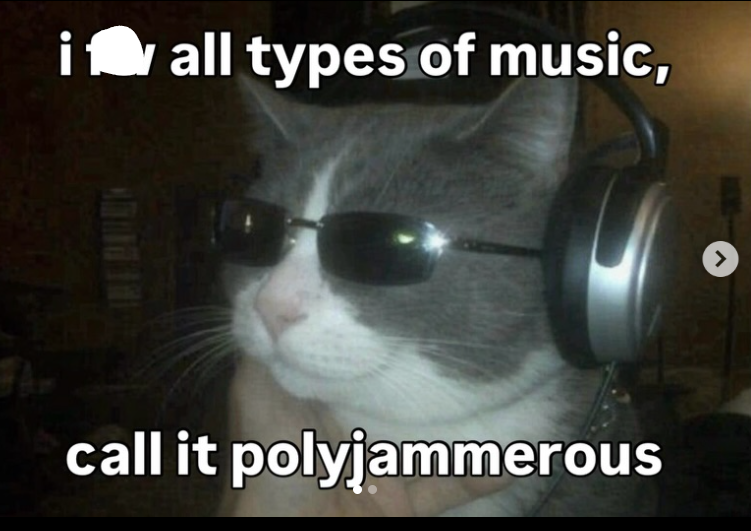 all types of music, call it polyjammerous >