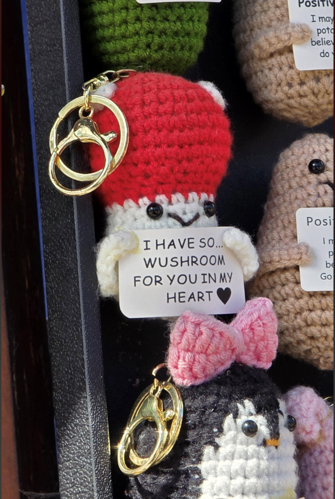 POSITIV I may poto believ do I HAVE SO... WUSHROOM FOR YOU IN MY HEART Posi Im P be Go