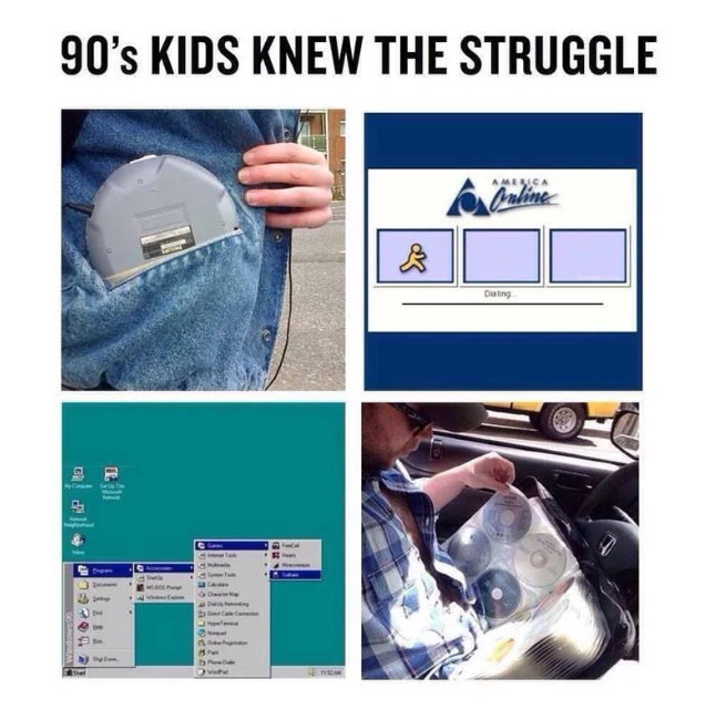 90's KIDS KNEW THE STRUGGLE O AMERICA Online Dating