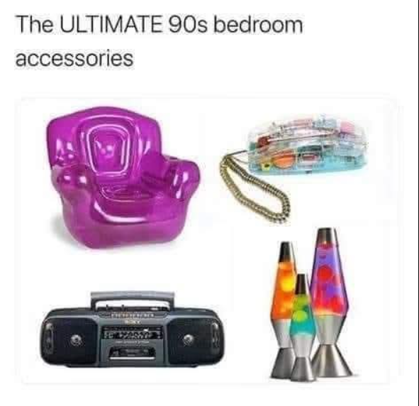 The ULTIMATE 90s bedroom accessories