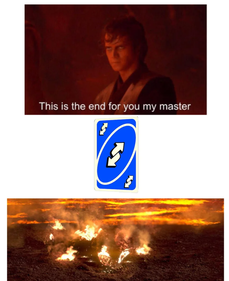 This is the end for you my master