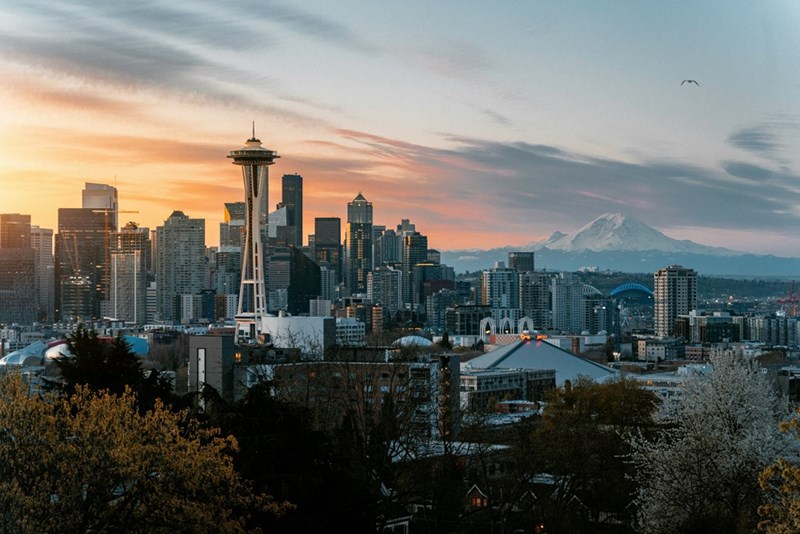 High rise buildings in Seattle during the daytime