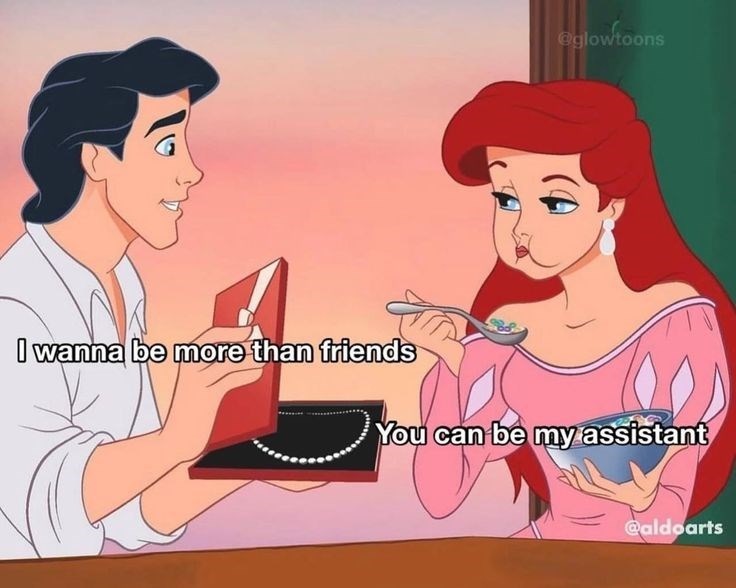 @glowtoons I wanna be more than friends You can be my assistant @aldoarts