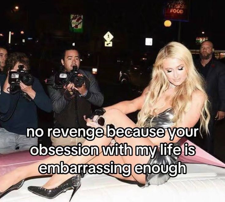 -:- FLE FOOD no revenge because your obsession with my life is embarrassing enough