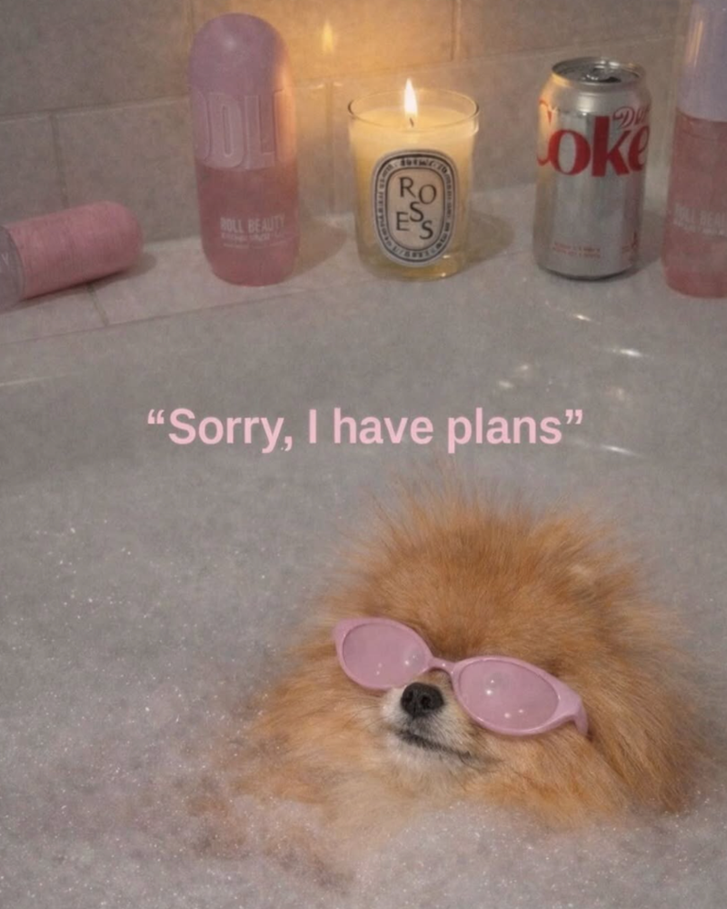 RO ESS ROLL BEAUTY De oke "Sorry, I have plans"