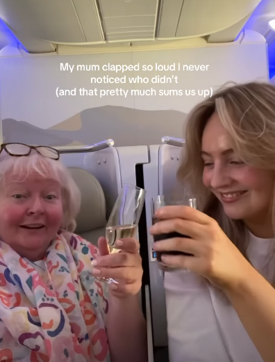 My mum clapped so loud I never noticed who didn't (and that pretty much sums us up)
