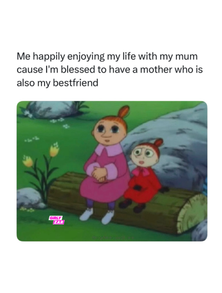 Me happily enjoying my life with my mum cause I'm blessed to have a mother who is also my bestfriend GIRLY ZAR
