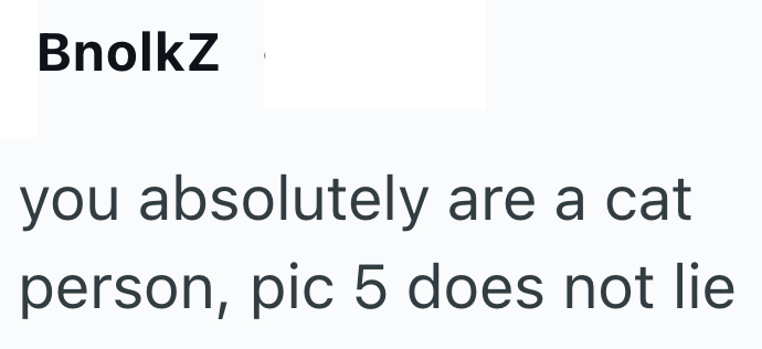 BnolkZ you absolutely are a cat person, pic 5 does not lie