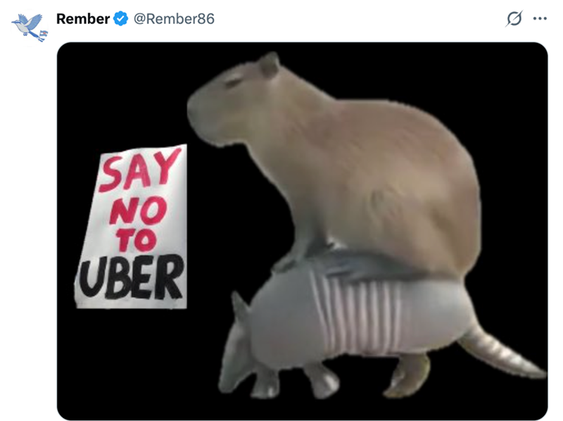 Rember @Rember86 SAY NO TO UBER Q