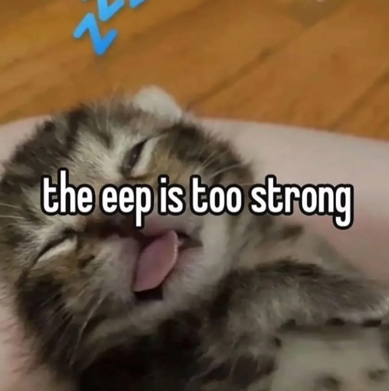 Z the eep is too strong