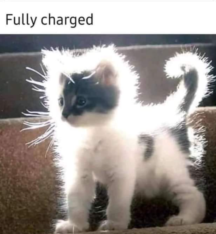 Fully charged