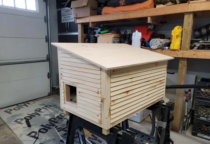 Poly PolyPre WARNING UTARY WORKS DOG AREA DO NOT ENTER