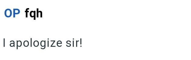 OP fqh I apologize sir!