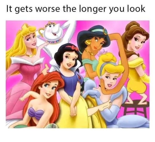 It gets worse the longer you look