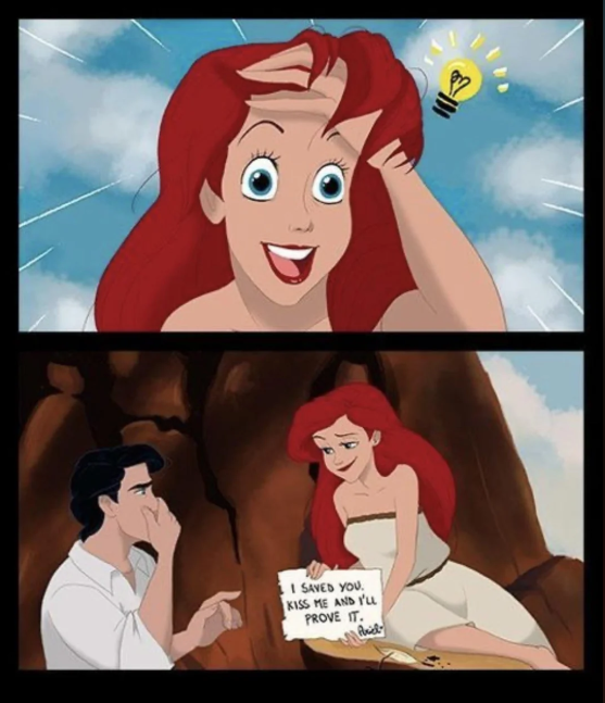 ISAVED YOU KISS ME AND I'LL PROVE IT.