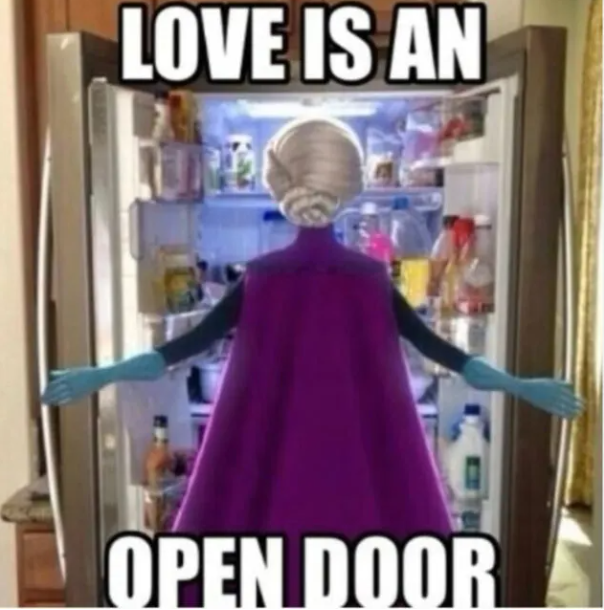 LOVE IS AN OPEN DOOR