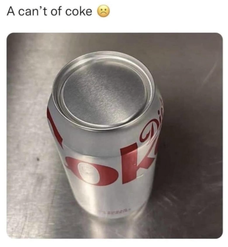 can't of coke