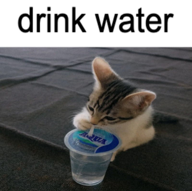 drink water AQUA