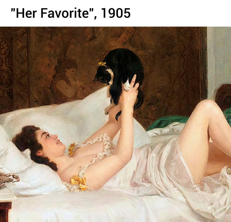 "Her Favorite", 1905