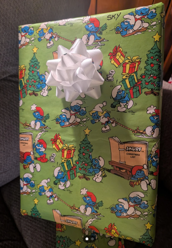 SAURE CHRISTMAS LINT од SKY SKURE SEPP Pay 1002 SMURF CHRISTMAS LIST
