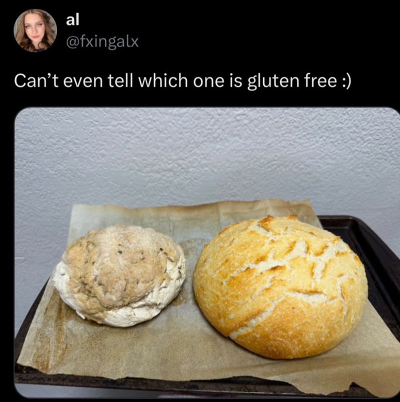 al @fxingalx Can't even tell which one is gluten free :)