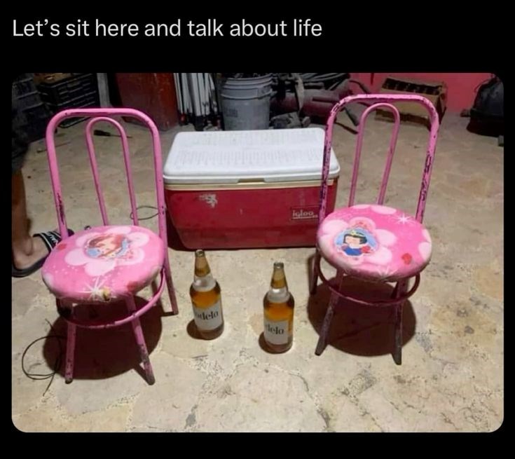 Let's sit here and talk about life lelo elo Igloo