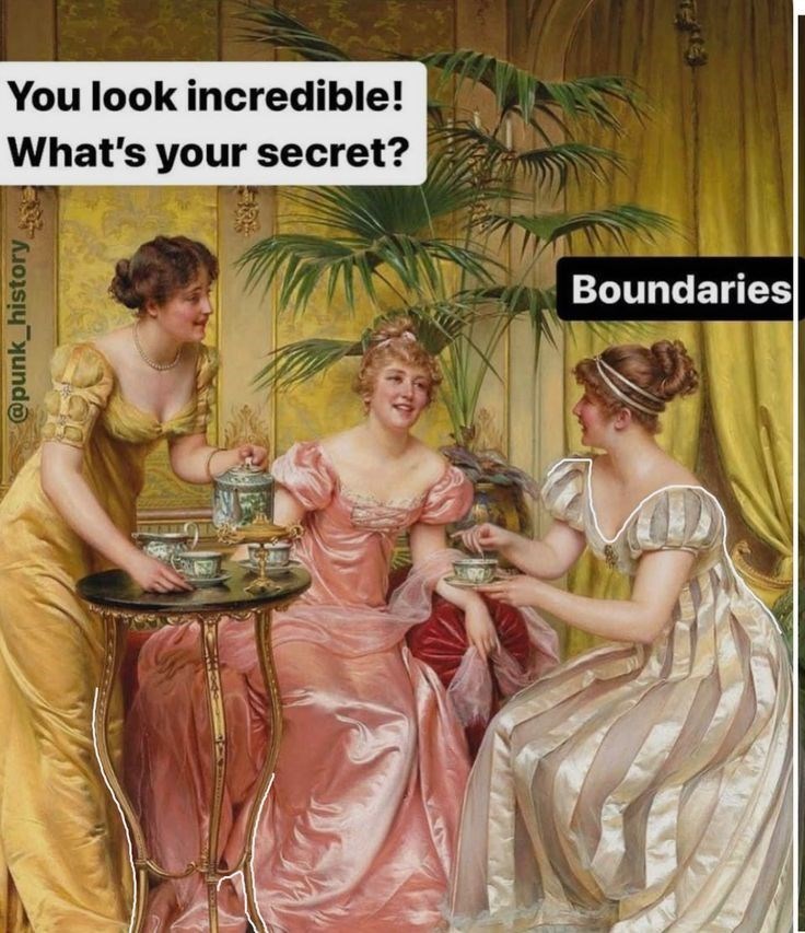 @punk_history You look incredible! What's your secret? Boundaries
