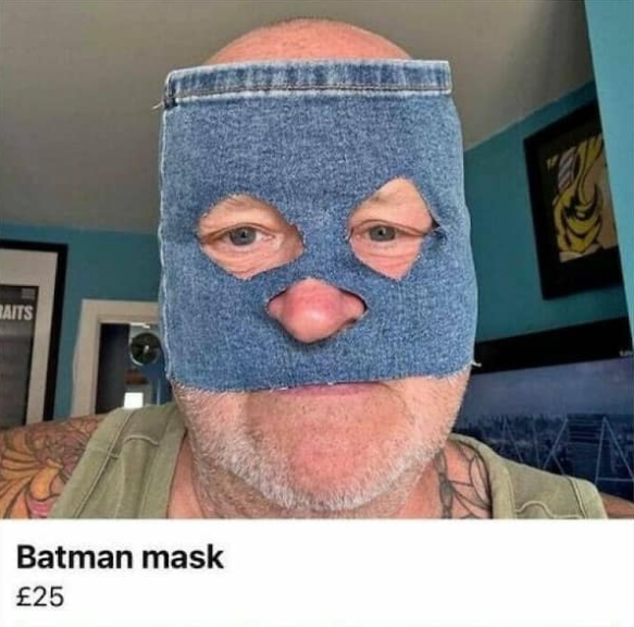 RAITS Batman mask £25