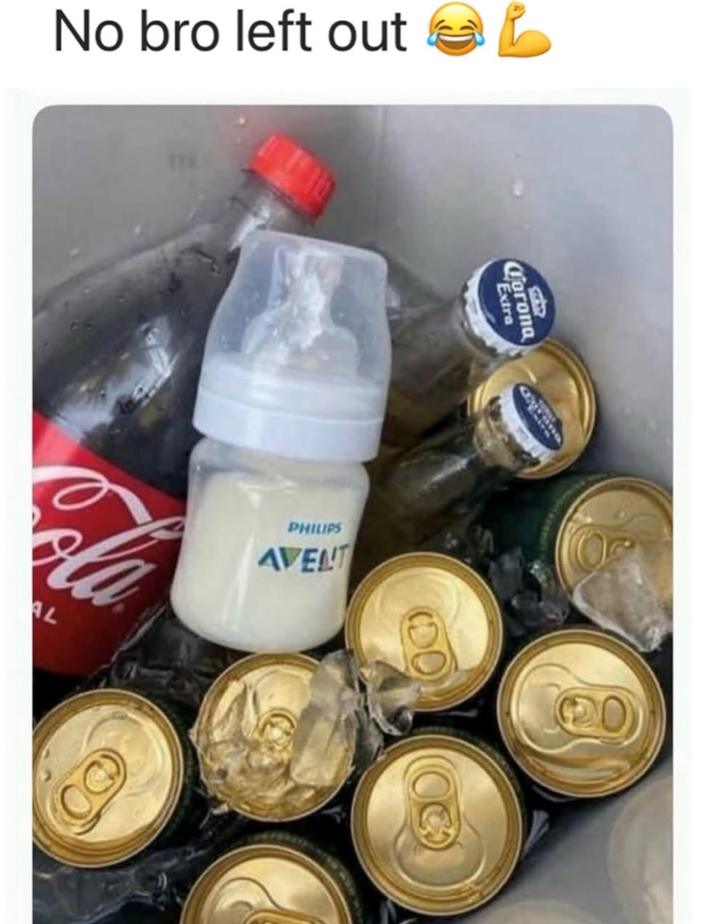 No bro left out B PHILIPS Cola AL AVENT Extra Corona 3