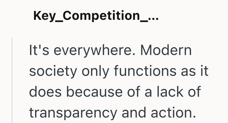 Key_Competition_... It's everywhere. Modern society only functions as it does because of a lack of transparency and action.