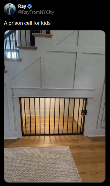Ray⭑ @RayFromNYCity A prison cell for kids